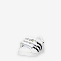 Adidas Superstar CF I Sneakers bianche e nere con strappi