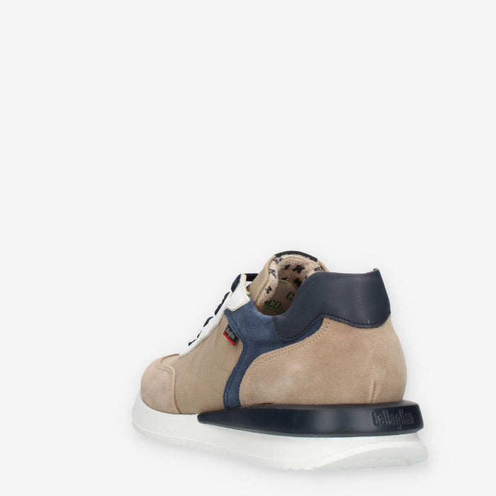 Callaghan Sneakers da uomo beige bianche e blu