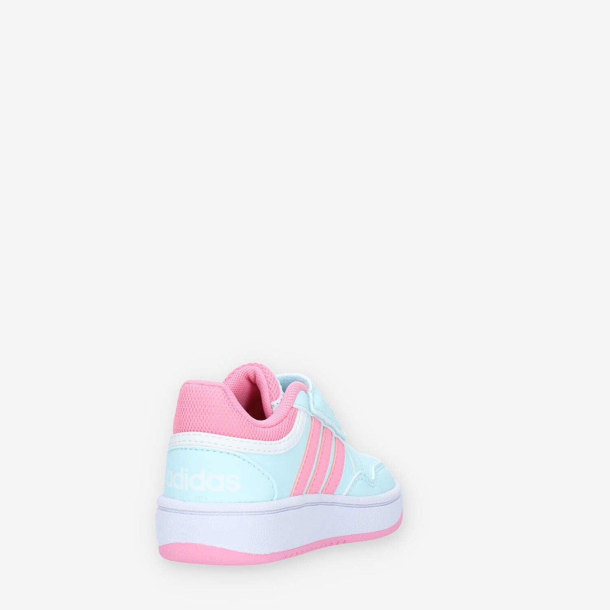 Adidas Hoops Sneakers da bimba bianche e rosa
