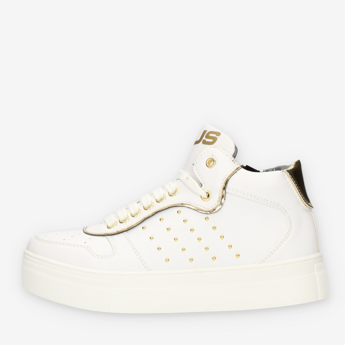 4 US by Paciotti (Junior) Sneakers alte da ragazza con borchie