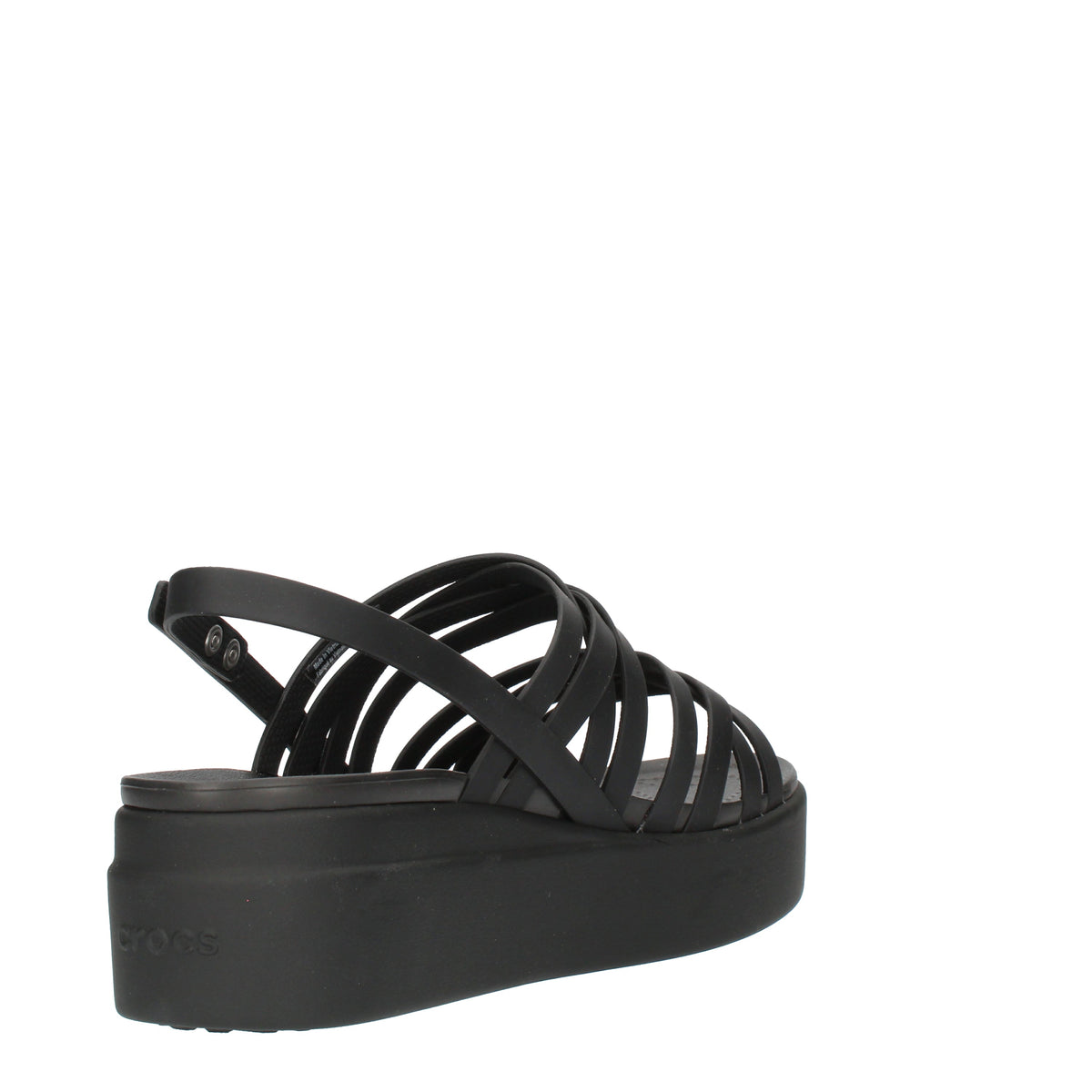 Crocs Brooklyn strappy lowwdgw sandali con zeppa