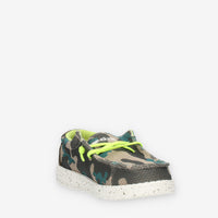 Hey Dude Wally Youth Sox Taupe Camo Slip On da bimbo mimetiche
