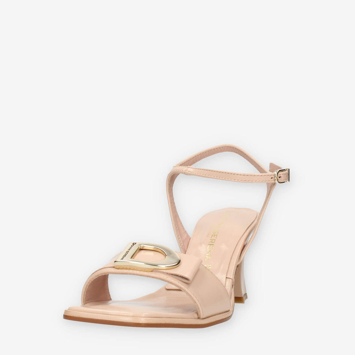 Donna Serena Sandali rosa con tacco