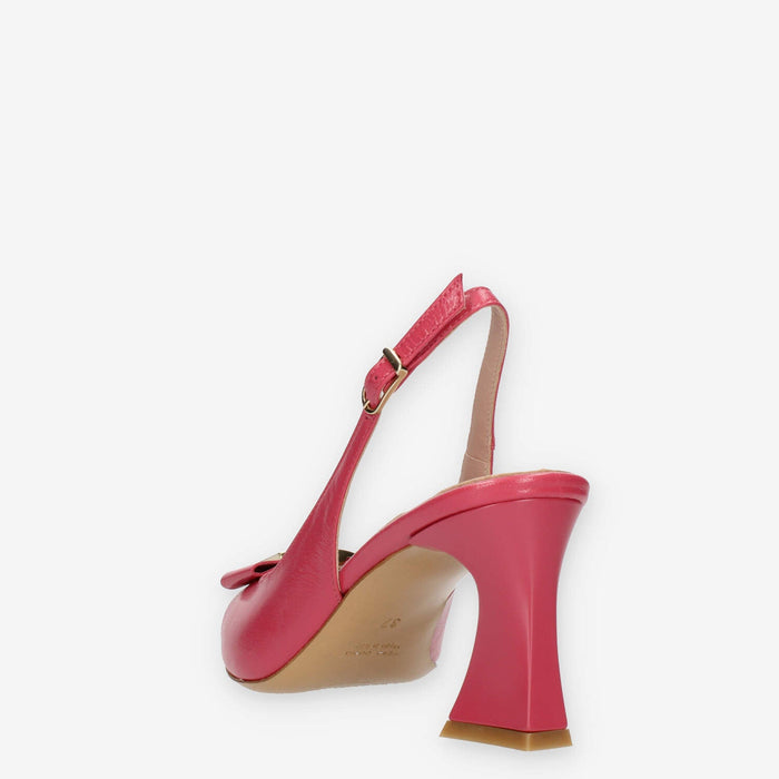 Donna Serena Decolleté fucsia con tacco da donna