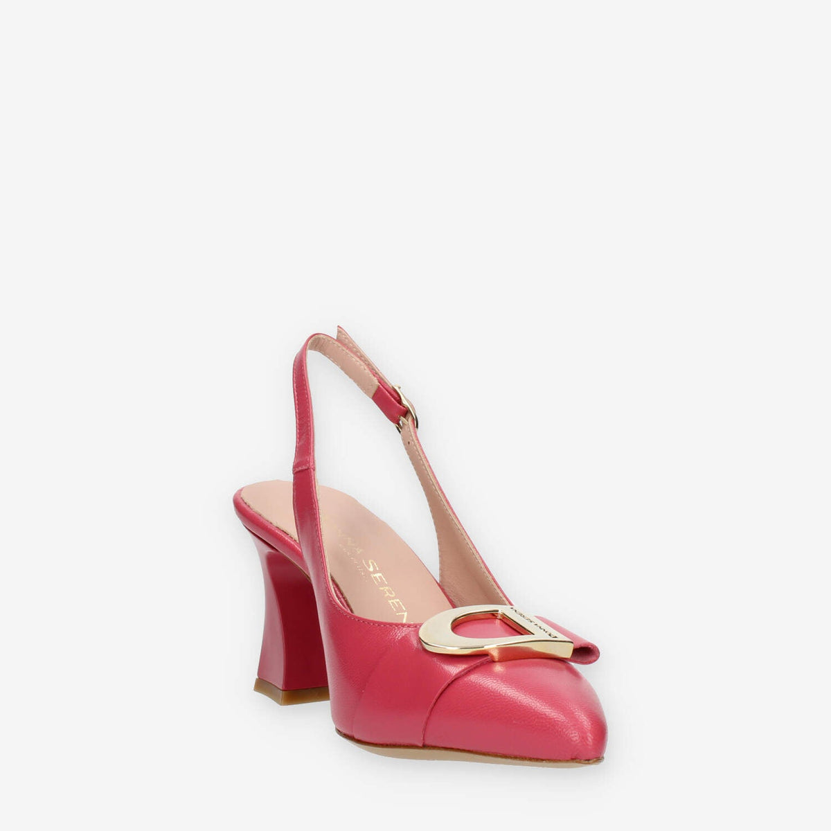 Donna Serena Decolleté fucsia con tacco da donna