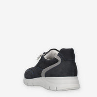 Nero Giardini Sneakers da uomo blu con cerniera