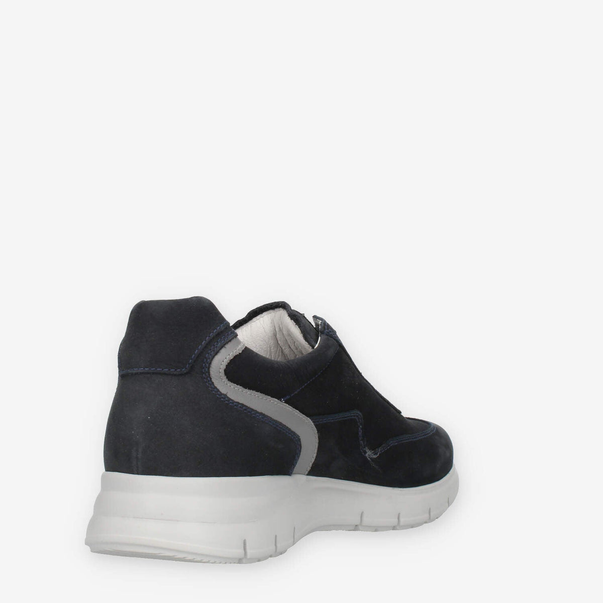 Nero Giardini Sneakers da uomo blu con cerniera