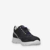 Nero Giardini Sneakers da uomo blu con cerniera