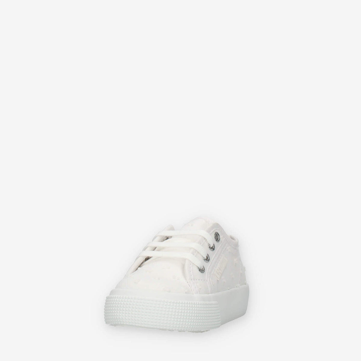 Superga 2730 Plumetis Sneakers basse bianche da bimba