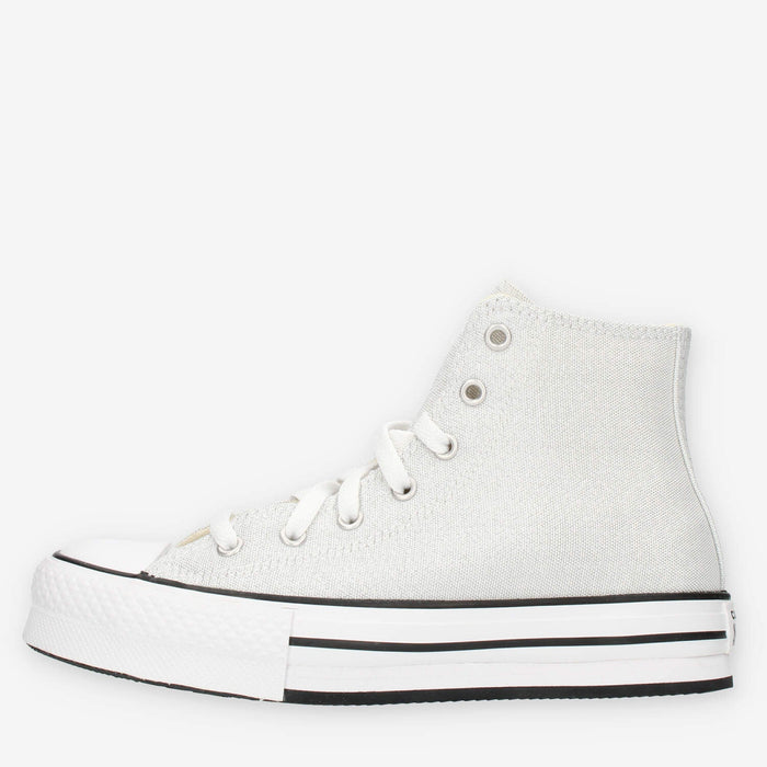 Converse Chuc Taylor All Star Eva lift HI Sneakers alte argento