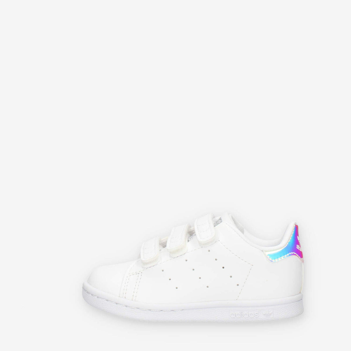 Adidas Stan Smith CF I Sneakers da bimba bianche e iridescenti