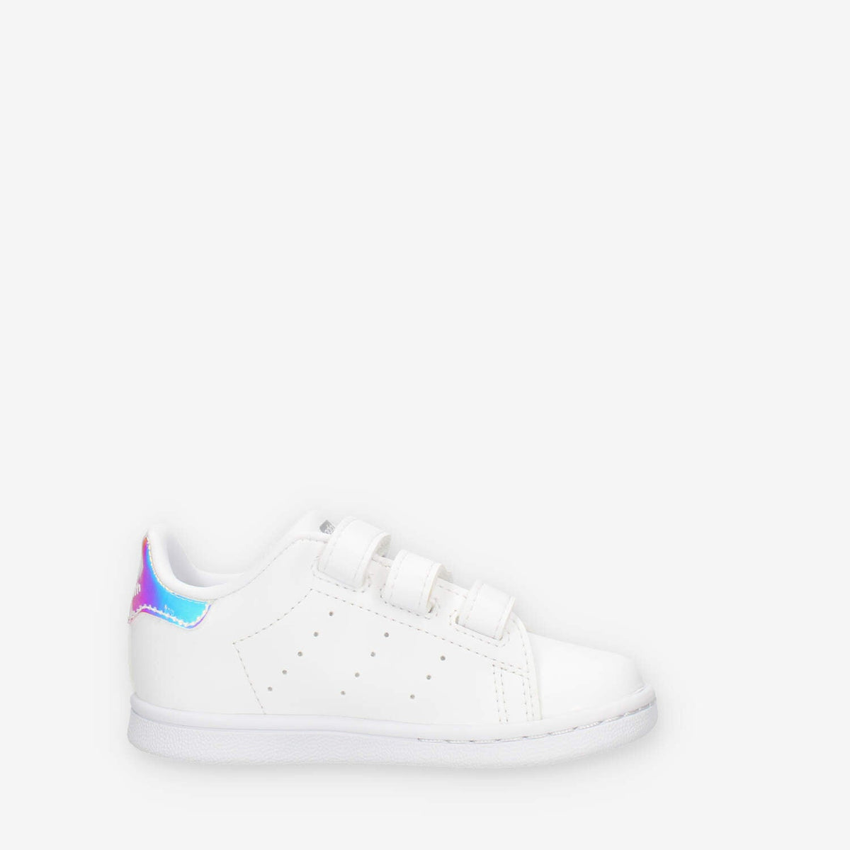 Adidas Stan Smith CF I Sneakers da bimba bianche e iridescenti