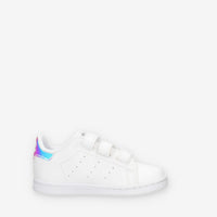Adidas Stan Smith CF I Sneakers da bimba bianche e iridescenti