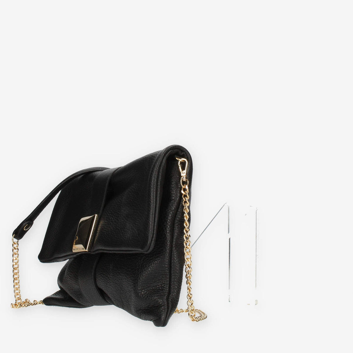 Marc Ellis Peonia Pyramid Borsa a tracolla nera