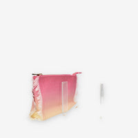 Marc Ellis Guapa Pochette in tessuto rosa e giallo