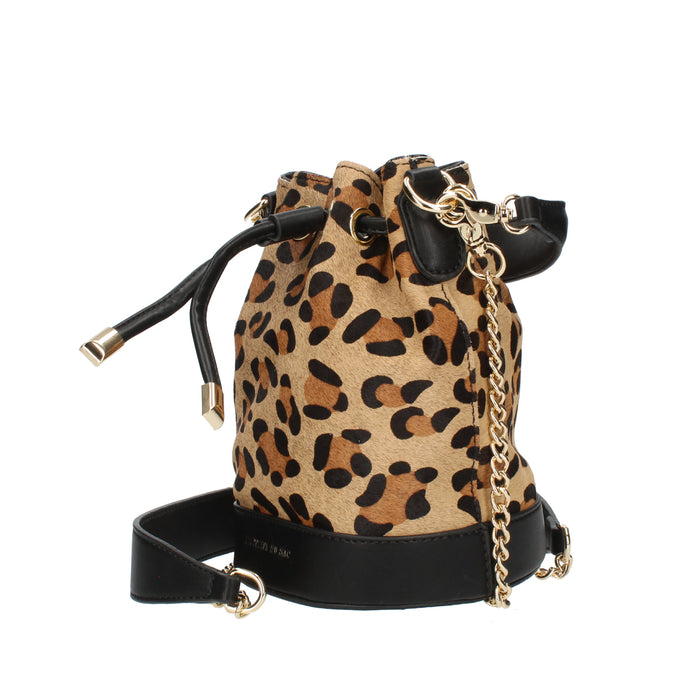 Borsetta a secchiello animalier