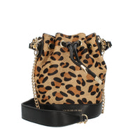 Borsetta a secchiello animalier