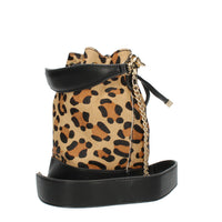 Borsetta a secchiello animalier