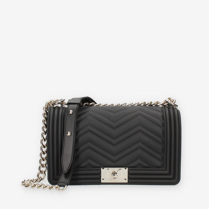Marc Ellis Flat M Manhattan Borsa a tracolla nera