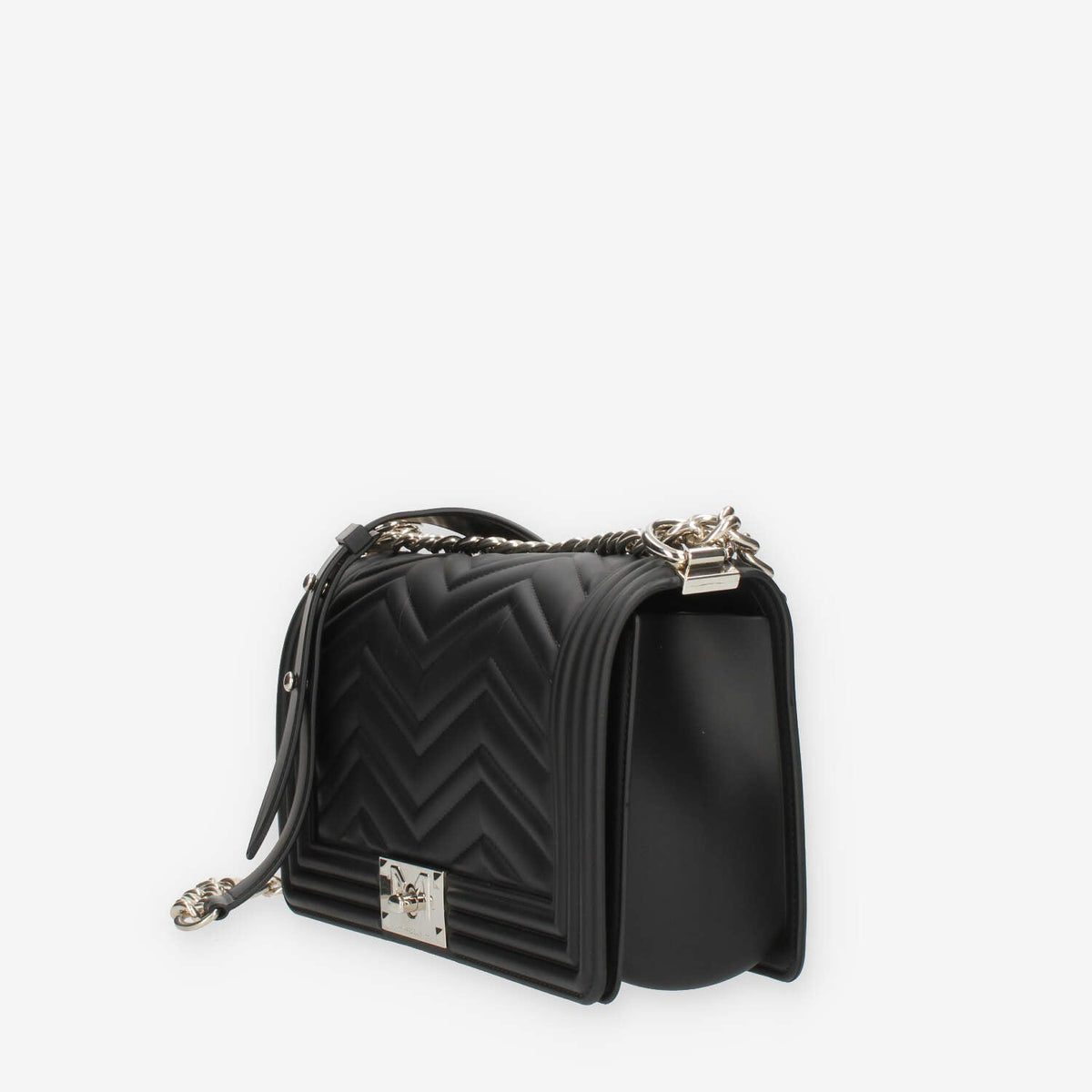 Marc Ellis Flat M Manhattan Borsa a tracolla nera