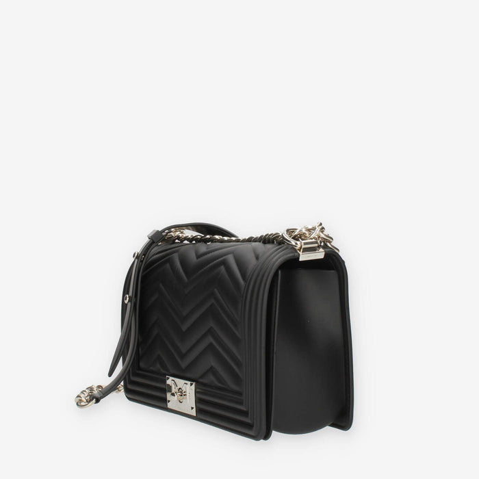 Marc Ellis Flat M Manhattan Borsa a tracolla nera