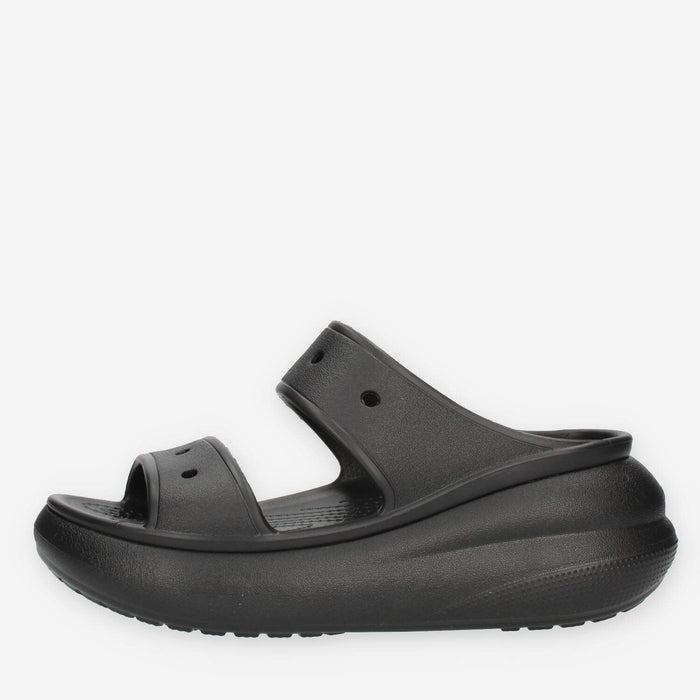 Crocs Crush Sandal W Sandali scalzati neri con zeppa