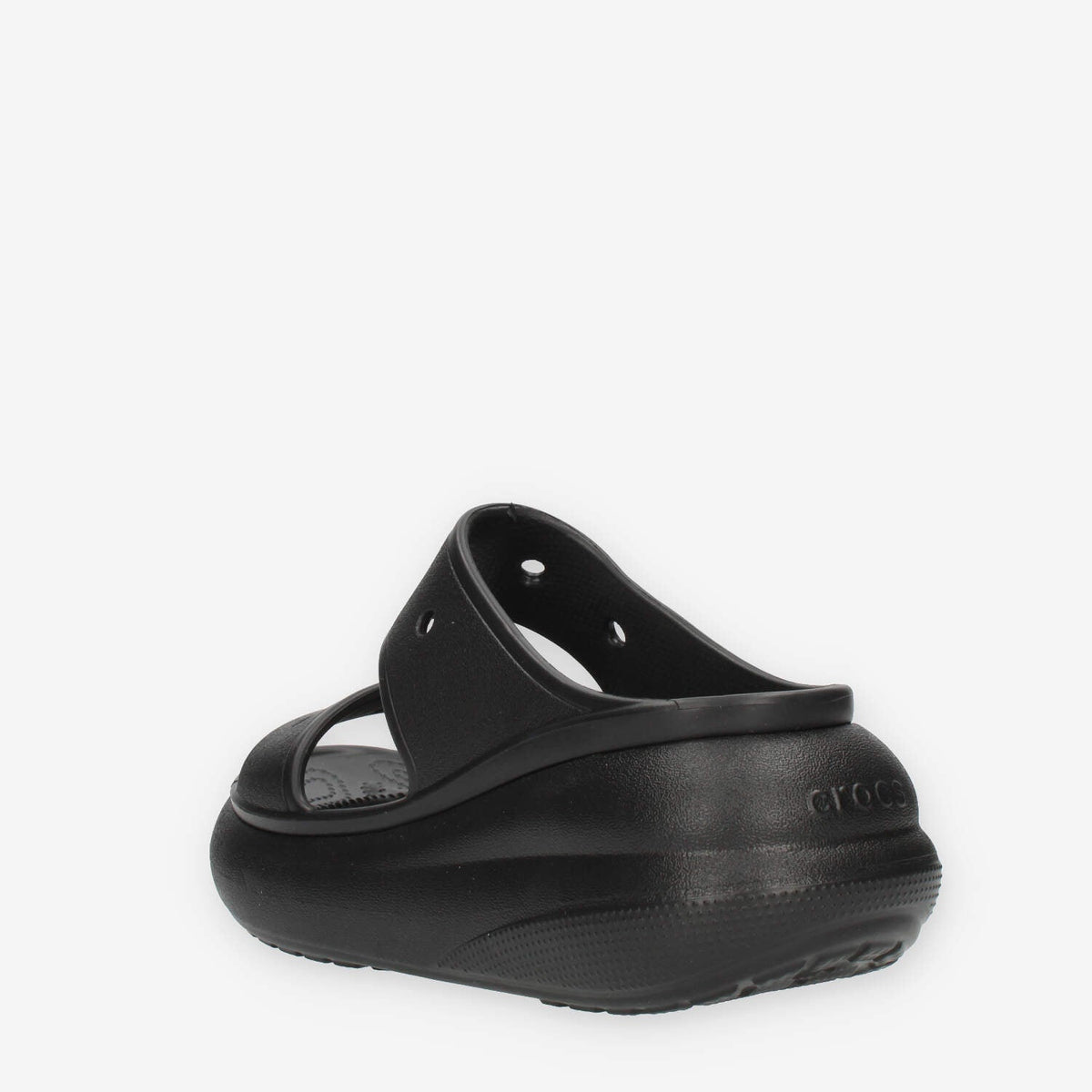 Crocs Crush Sandal W Sandali scalzati neri con zeppa