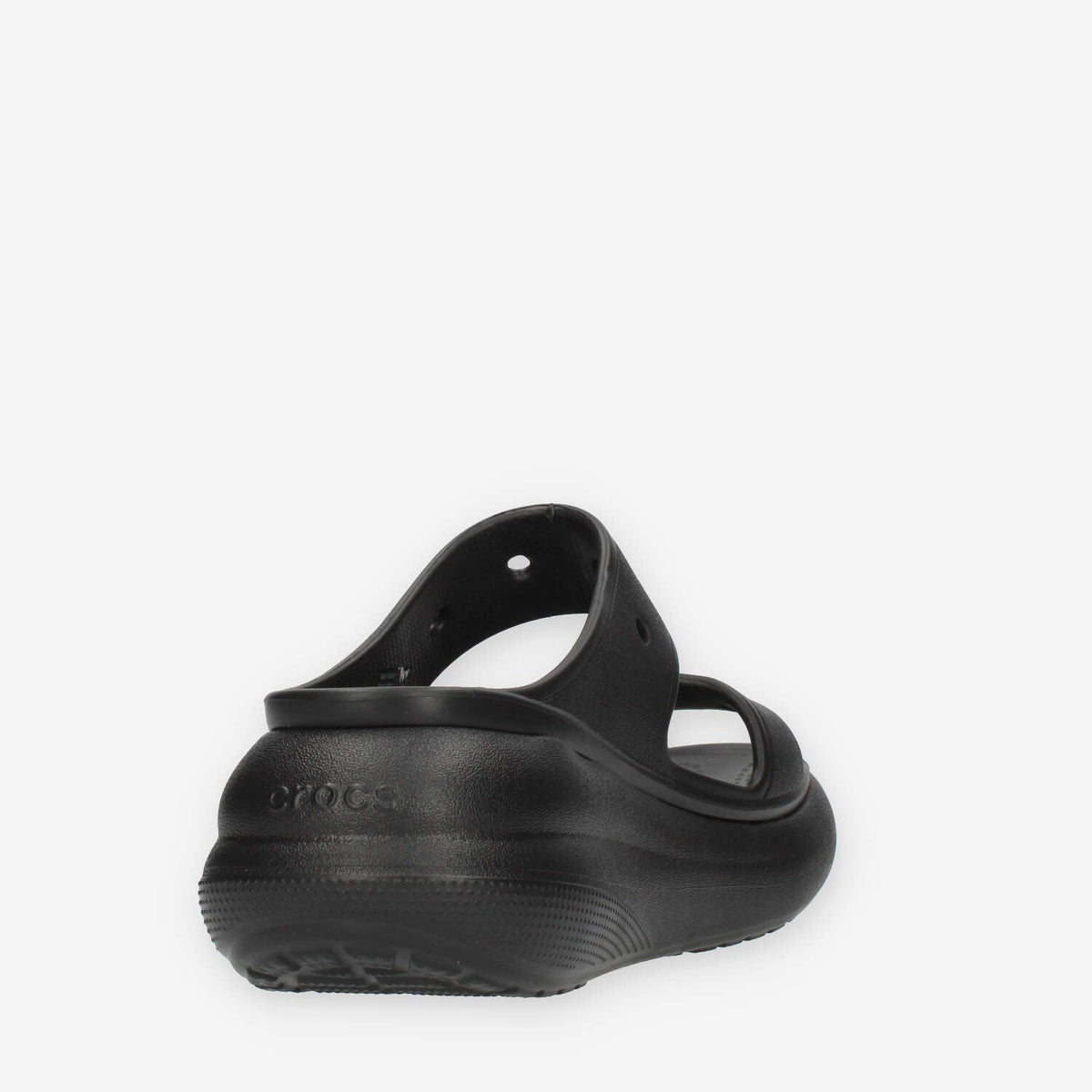 Crocs Crush Sandal W Sandali scalzati neri con zeppa