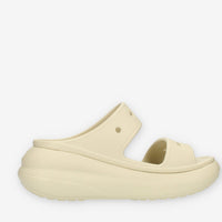 Crocs Crush Sandal W Sandali scalzati avorio con zeppa