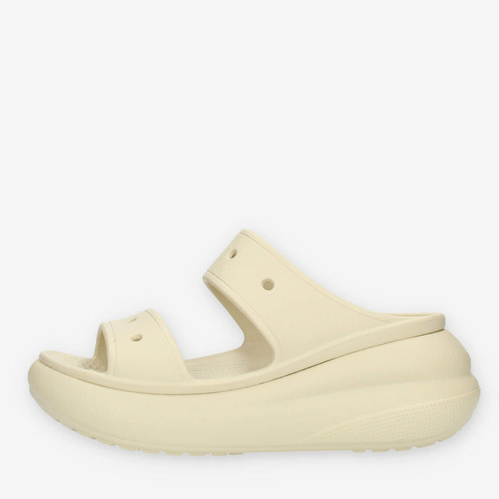 Crocs Crush Sandal W Sandali scalzati avorio con zeppa