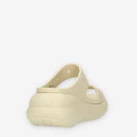 Crocs Crush Sandal W Sandali scalzati avorio con zeppa