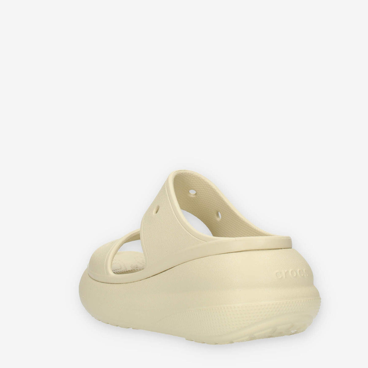 Crocs Crush Sandal W Sandali scalzati avorio con zeppa