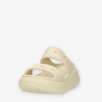 Crocs Crush Sandal W Sandali scalzati avorio con zeppa