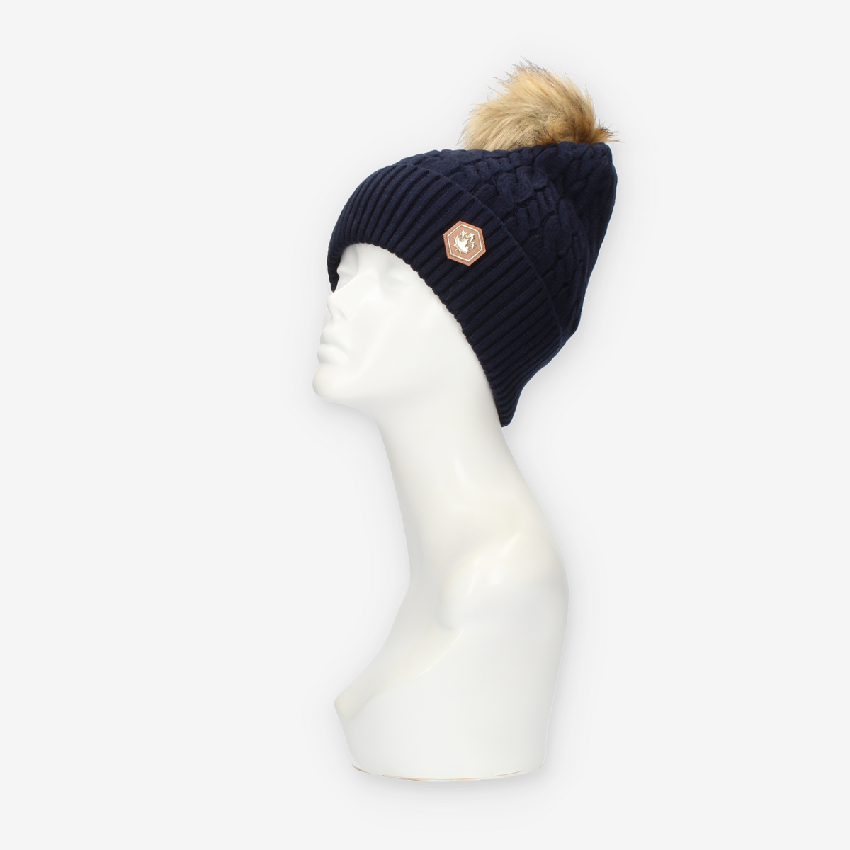Lumberjack Cappello con pon pon