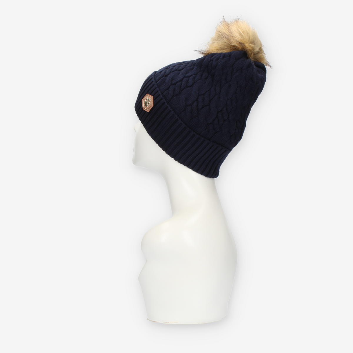 Lumberjack Cappello con pon pon
