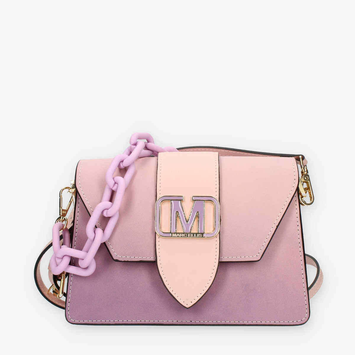 Marc Ellis Kourtney Shade M Borsetta a tracolla glicine