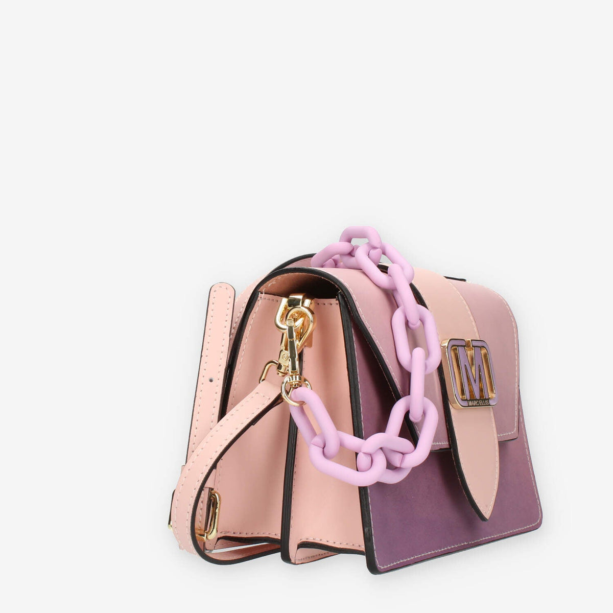 Marc Ellis Kourtney Shade M Borsetta a tracolla glicine