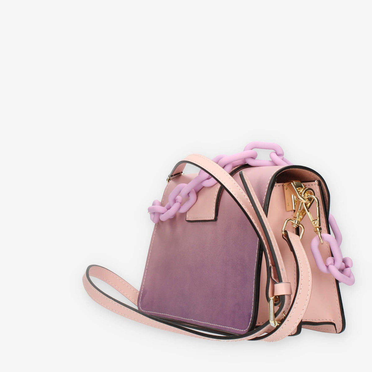 Marc Ellis Kourtney Shade M Borsetta a tracolla glicine