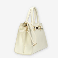 Marc Ellis Lady Bag Borsa a mano avorio