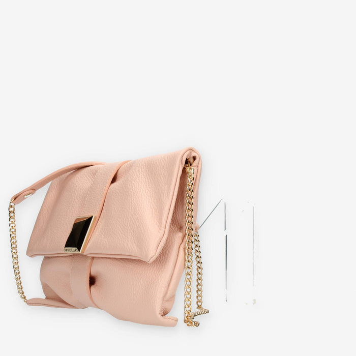 Marc Ellis Peonia Pyramid Borsa a tracolla rosa