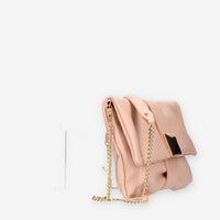Marc Ellis Peonia Pyramid Borsa a tracolla rosa