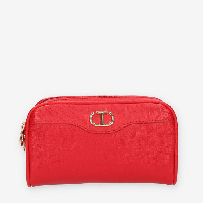 Twinset Milano Beauty rosso a 2 scomparti