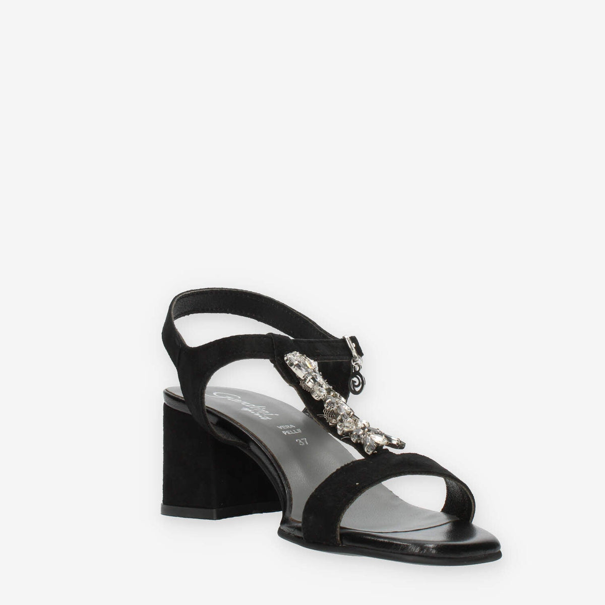 Gardini Spirit Sandali neri con tacco da donna