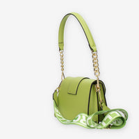 Marc Ellis Kourtney M Diamond Borsetta a tracolla verde