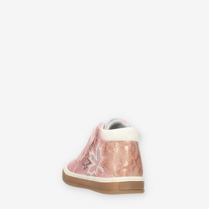 Lumberjack Moby Sneakers rosa da bimba con strappo