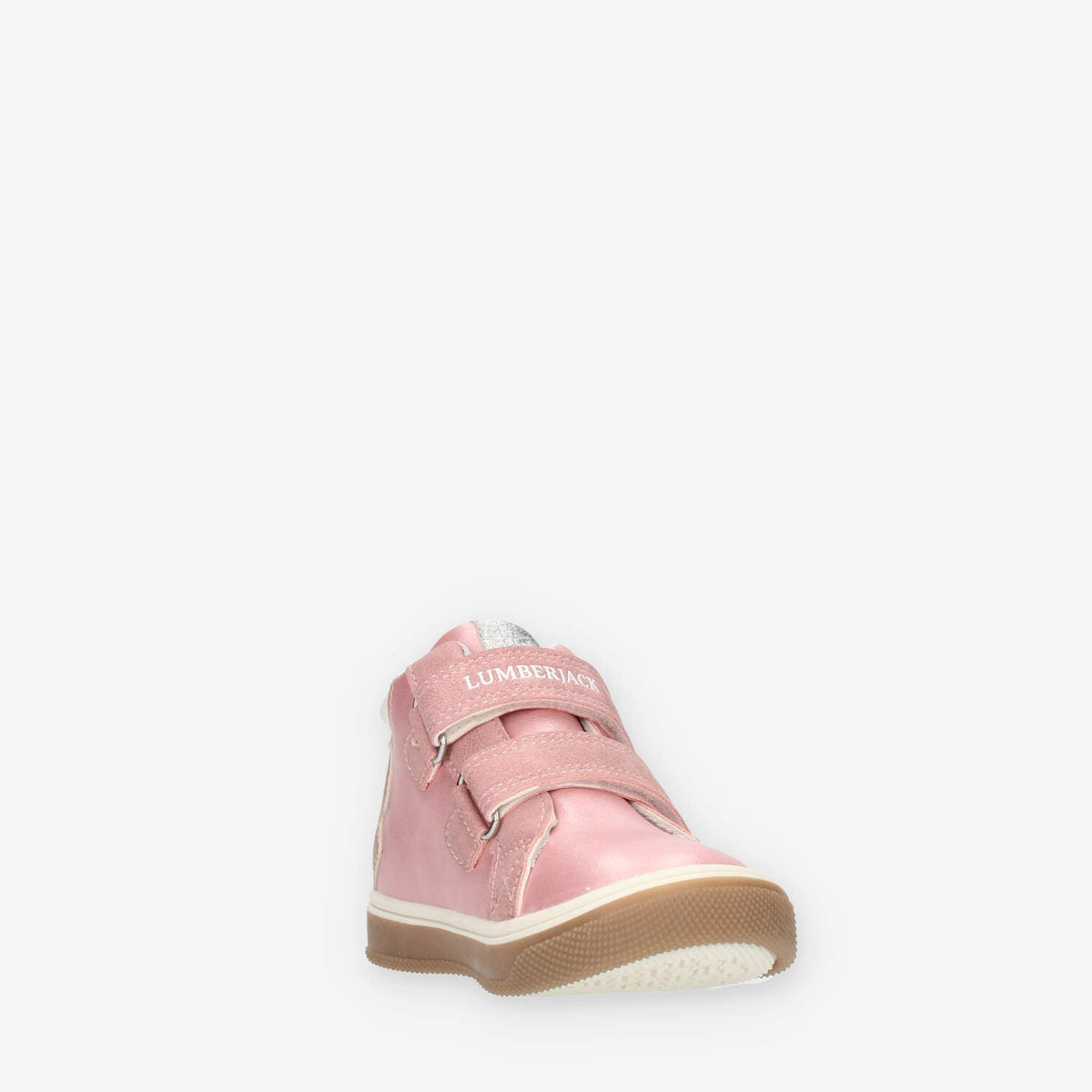 Lumberjack Moby Sneakers rosa da bimba con strappo