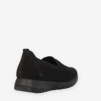 Enval Soft Slip on da donna nere in tessuto