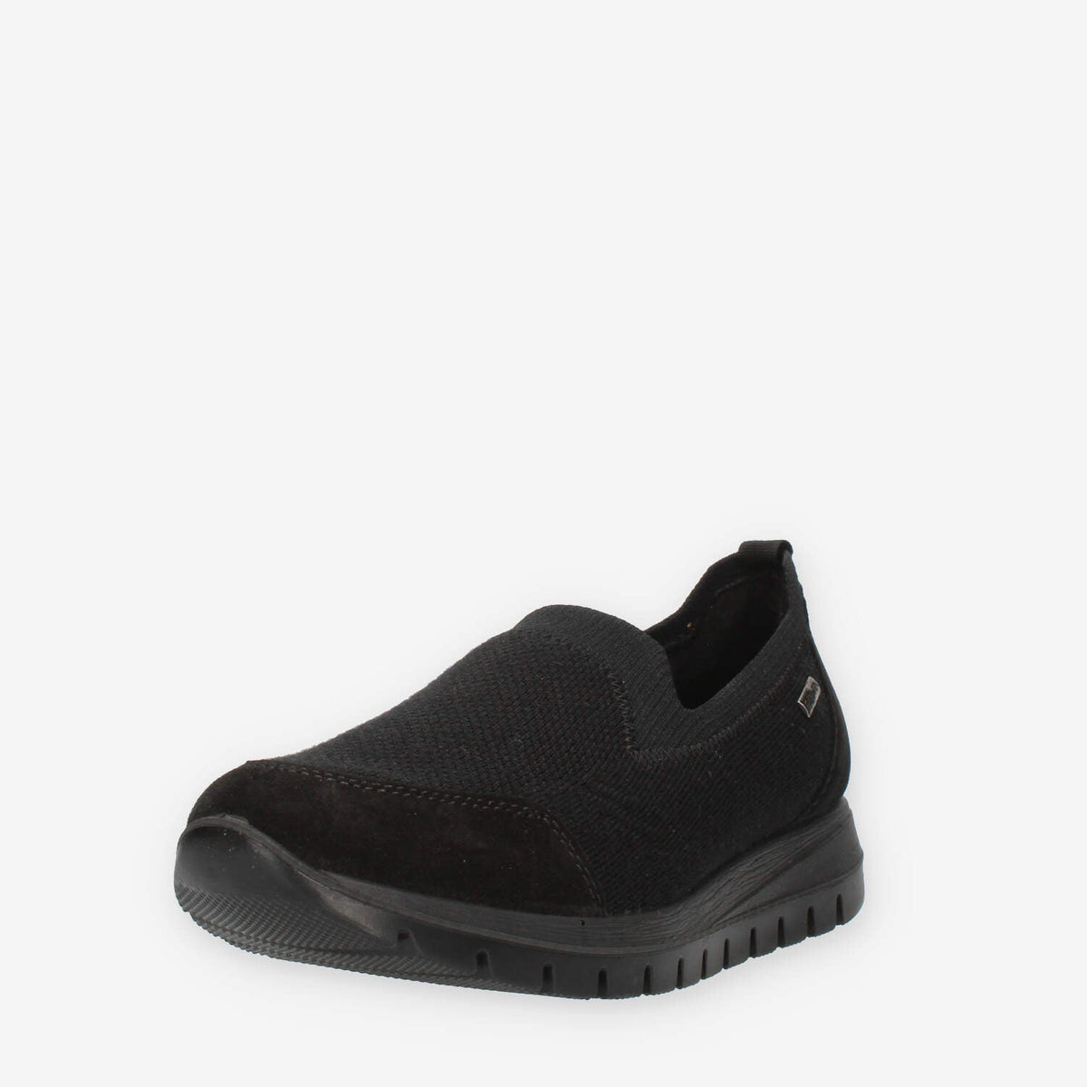 Enval Soft Slip on da donna nere in tessuto