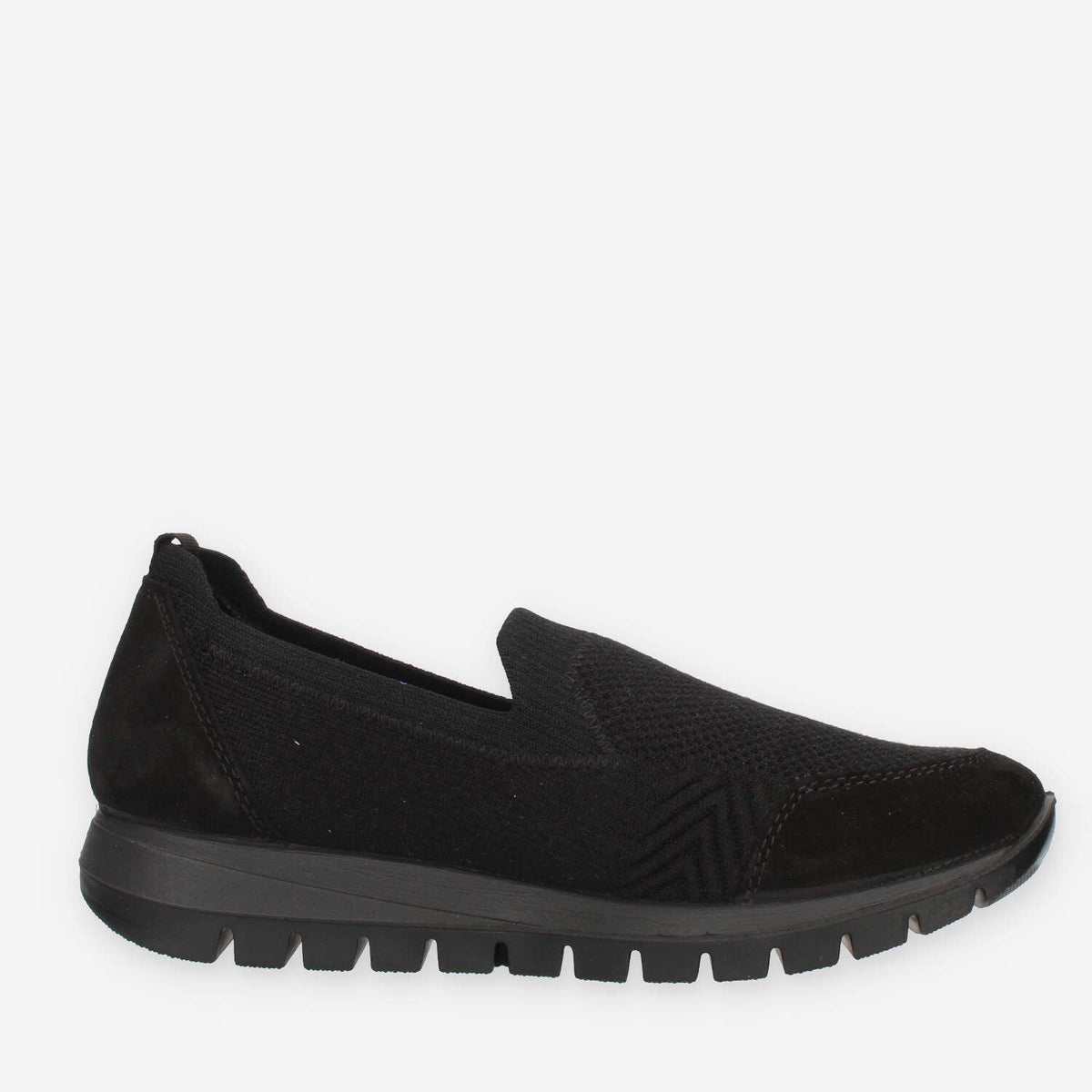 Enval Soft Slip on da donna nere in tessuto