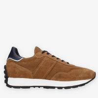 Nero Giardini Sneakers da uomo cuoio e blu